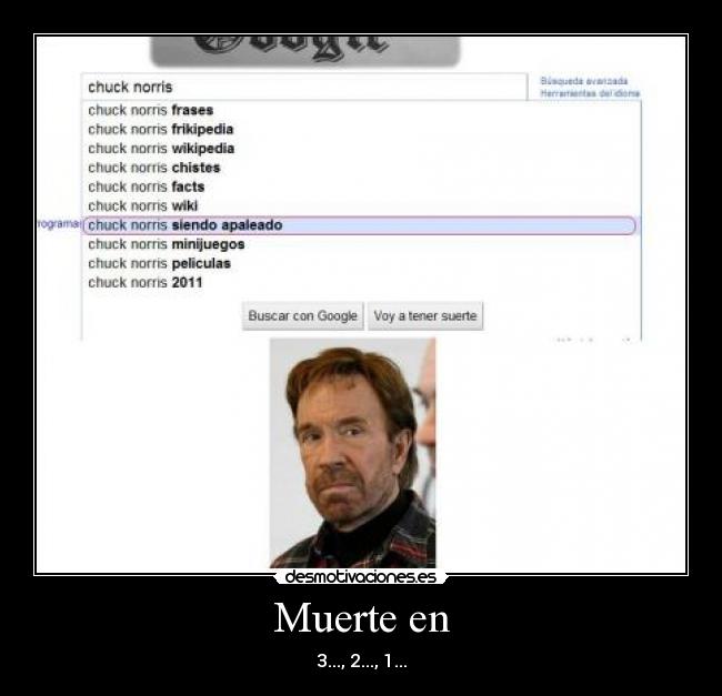 Muerte en - 3..., 2..., 1...