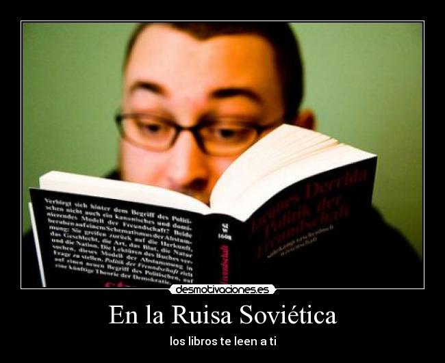 carteles rusia sovietica los libros leen desmotivaciones