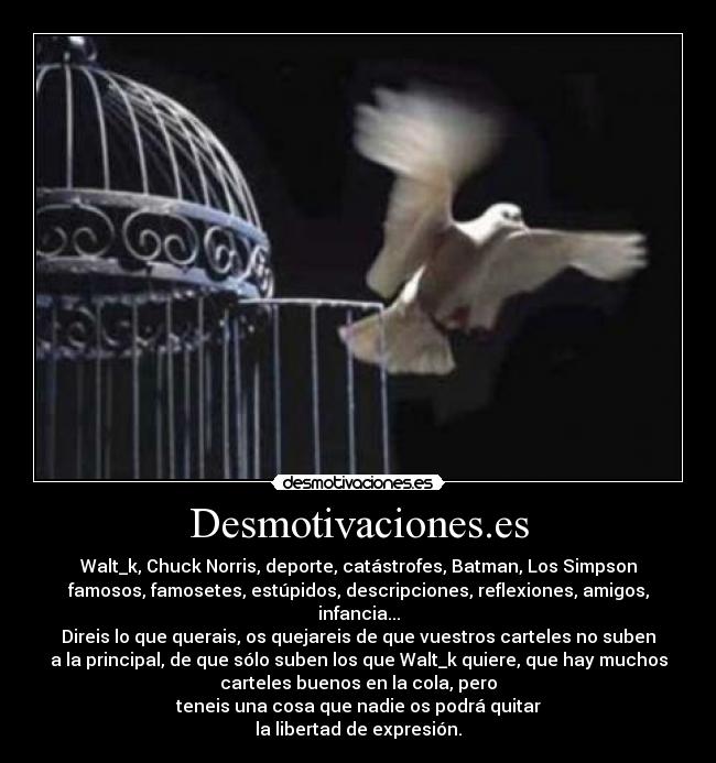 carteles libertad desmotivaciones