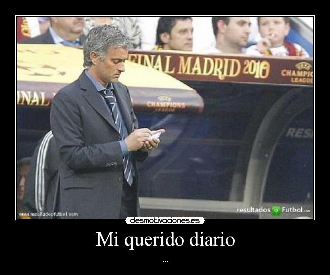 Mi querido diario -