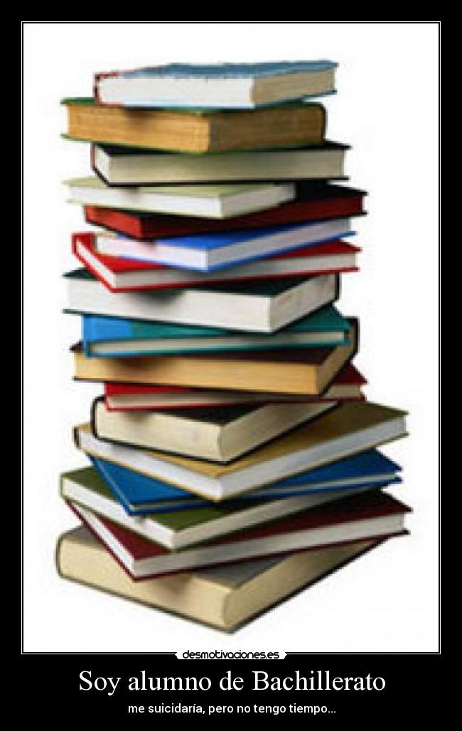 Soy alumno de Bachillerato -