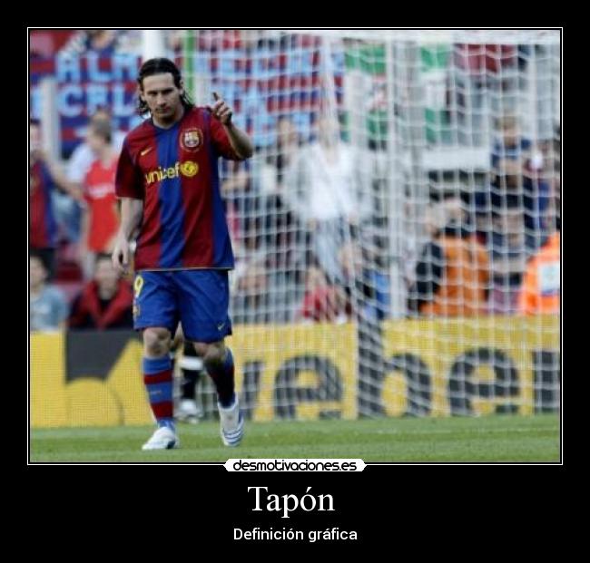 Tapón  - Definición gráfica