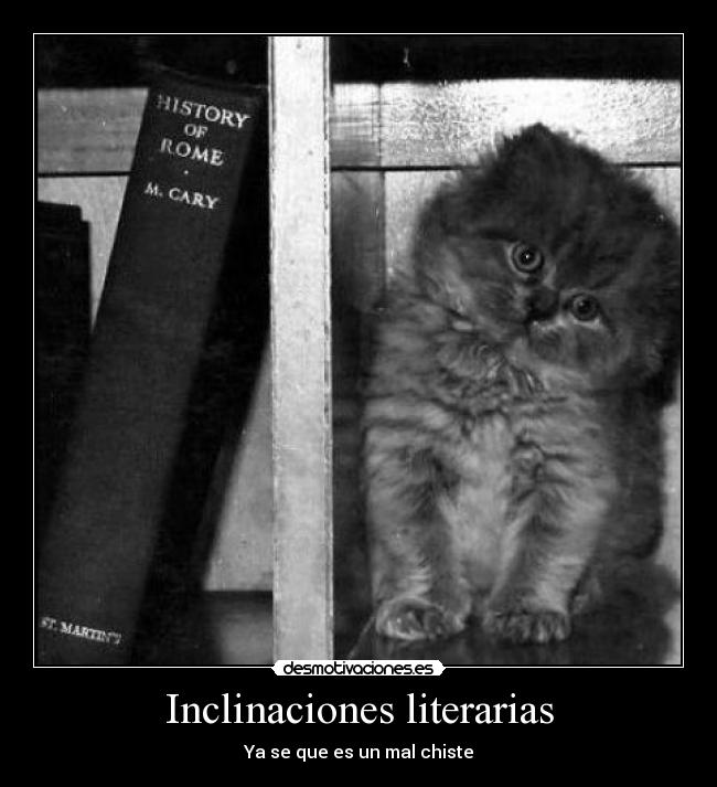 Inclinaciones literarias - 