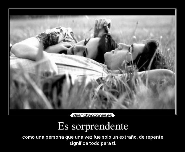 Es sorprendente - 