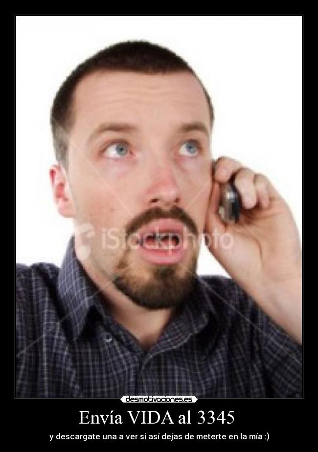 Envía VIDA al 3345  - 