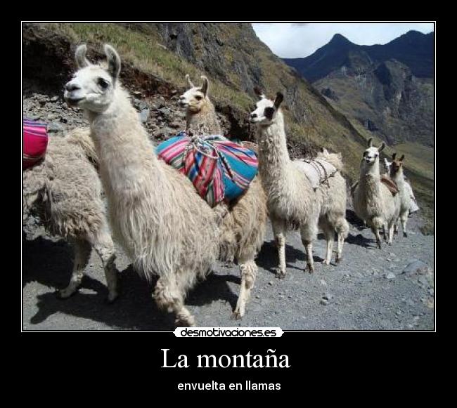 La montaña -