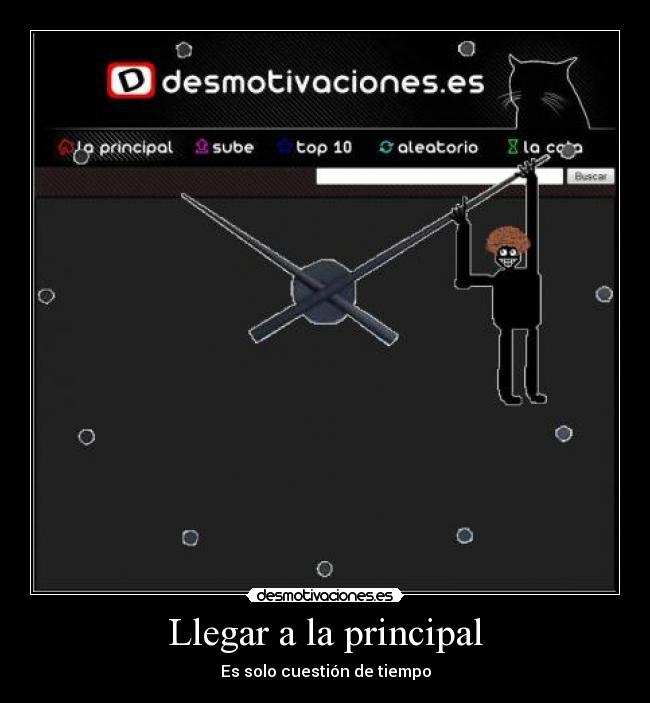 Llegar a la principal - 