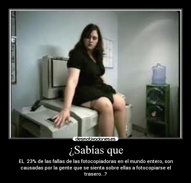 carteles sabias que desmotivaciones