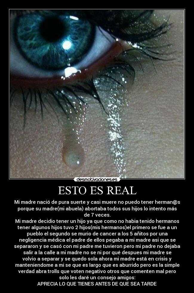 ESTO ES REAL -
