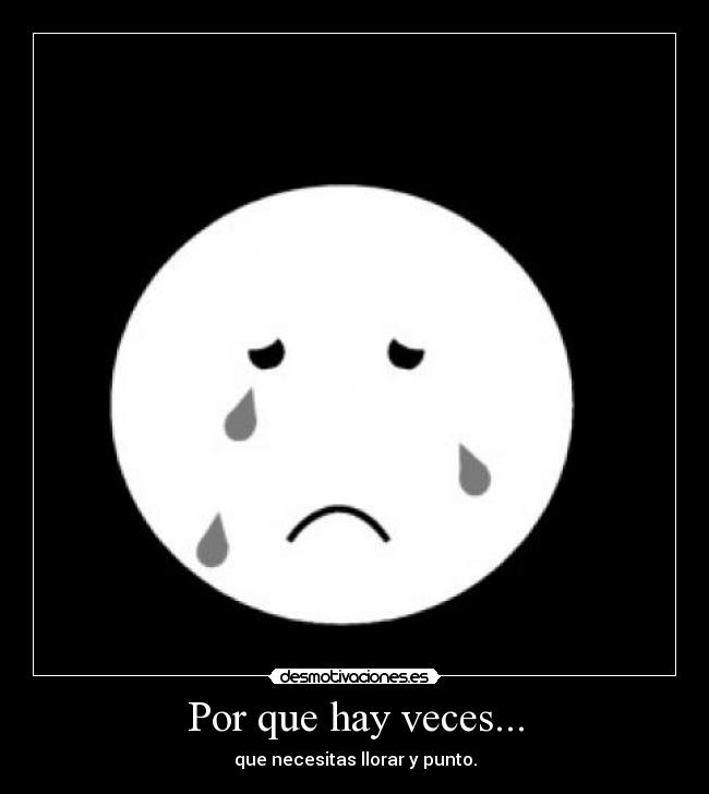 Por que hay veces... - 