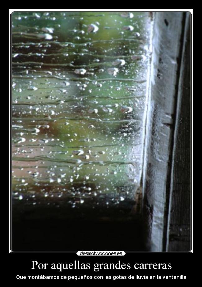 Por aquellas grandes carreras -