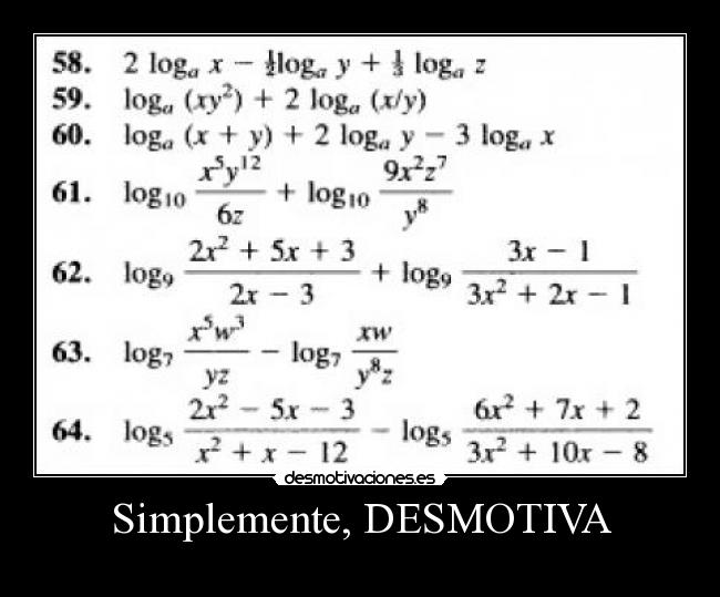 Simplemente, DESMOTIVA - 
