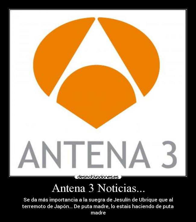 Antena 3 Noticias... -