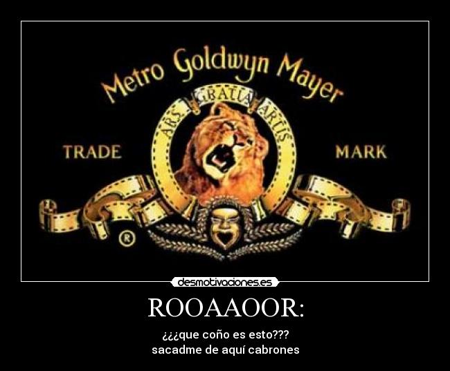 ROOAAOOR: - 
