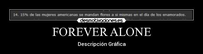 FOREVER ALONE - 
