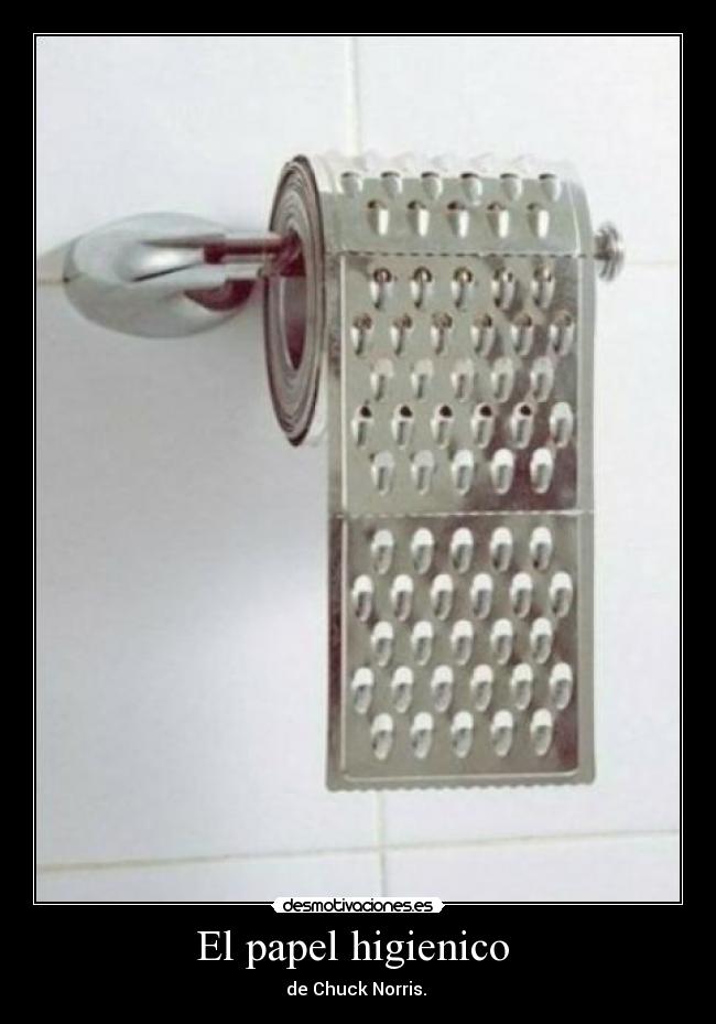 El papel higienico  - 