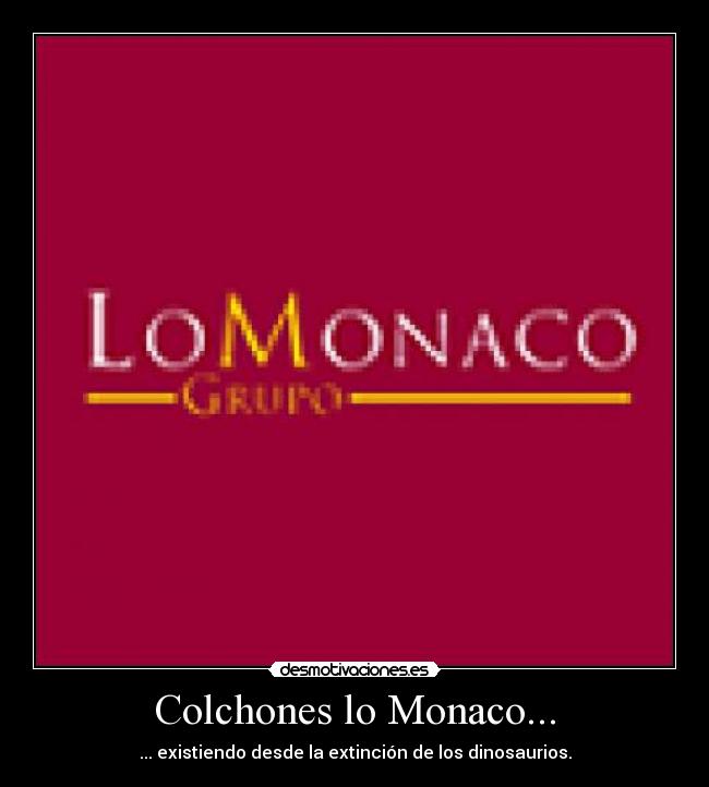 Colchones lo Monaco... -