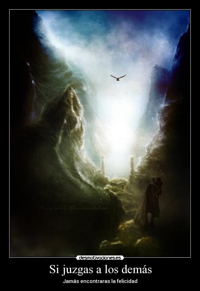 Si juzgas a los demás - 