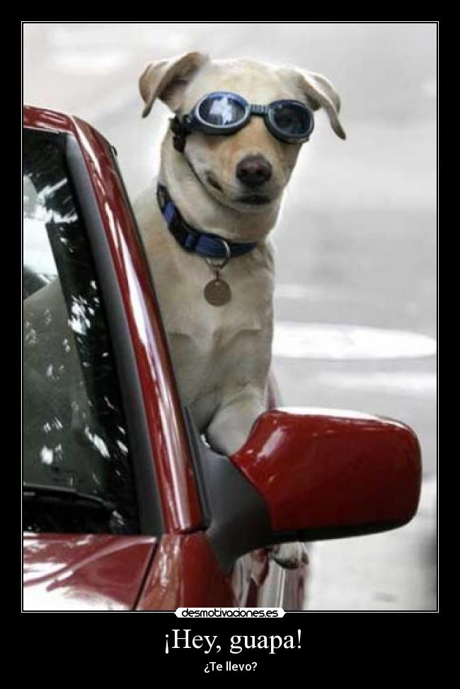 ¡Hey, guapa! -