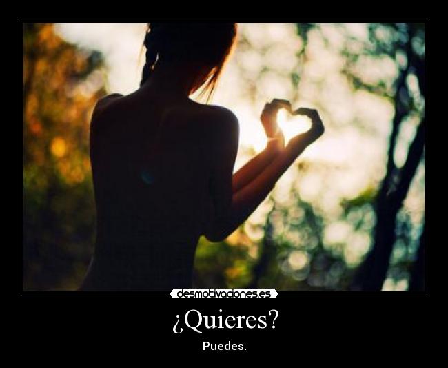 ¿Quieres? - 
