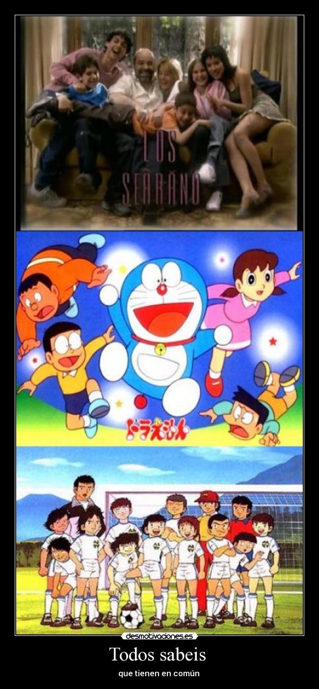 Todos sabeis - que tienen en común