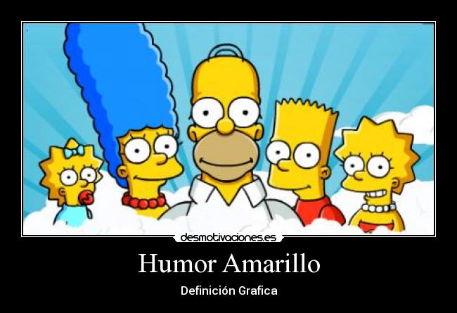 Humor Amarillo - Definición Grafica