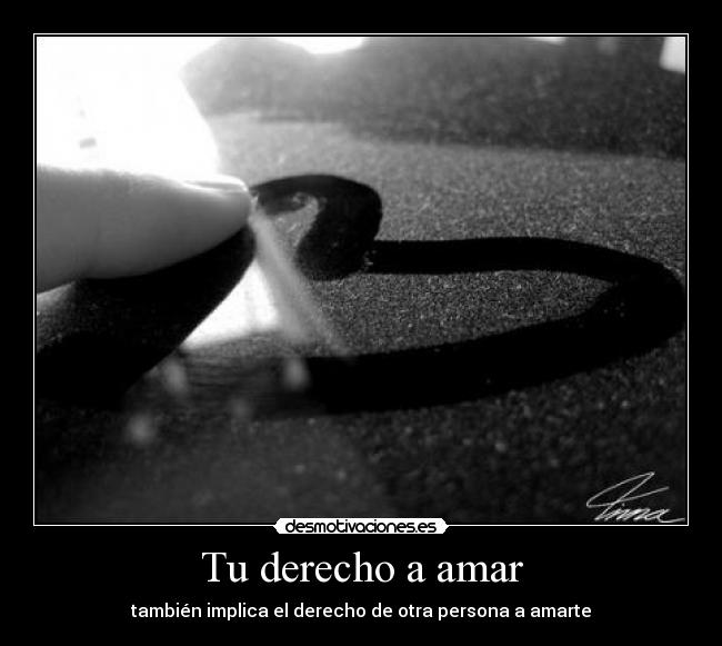 Tu derecho a amar -