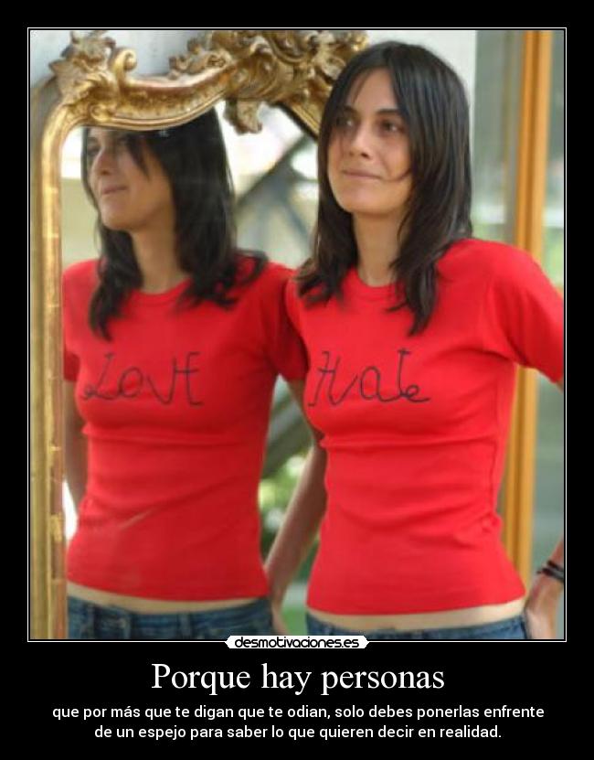 Porque hay personas - 