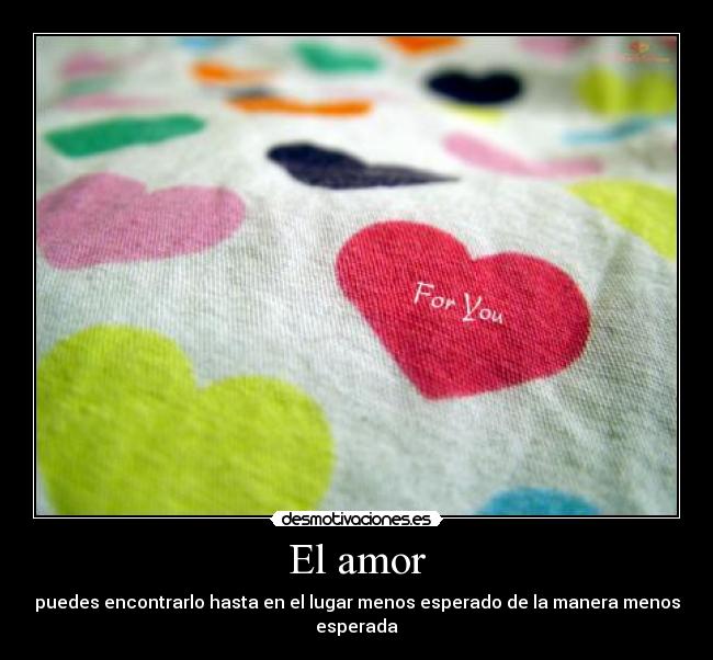 El amor - 