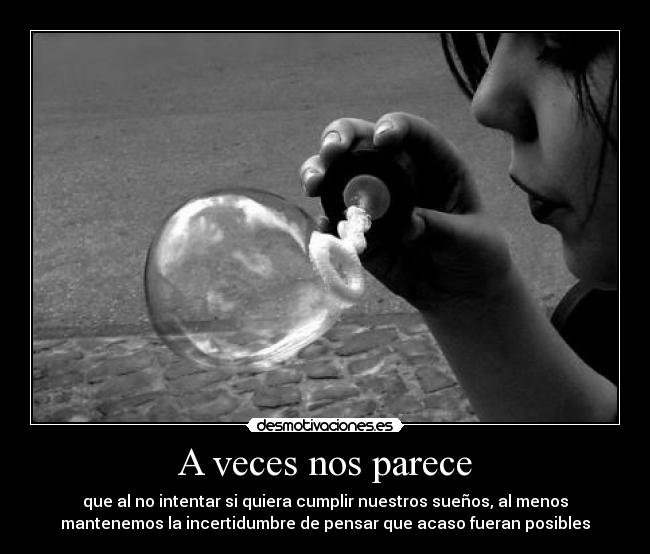 A veces nos parece - 