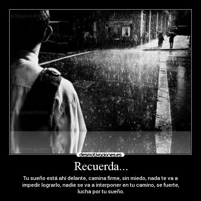 Recuerda... -