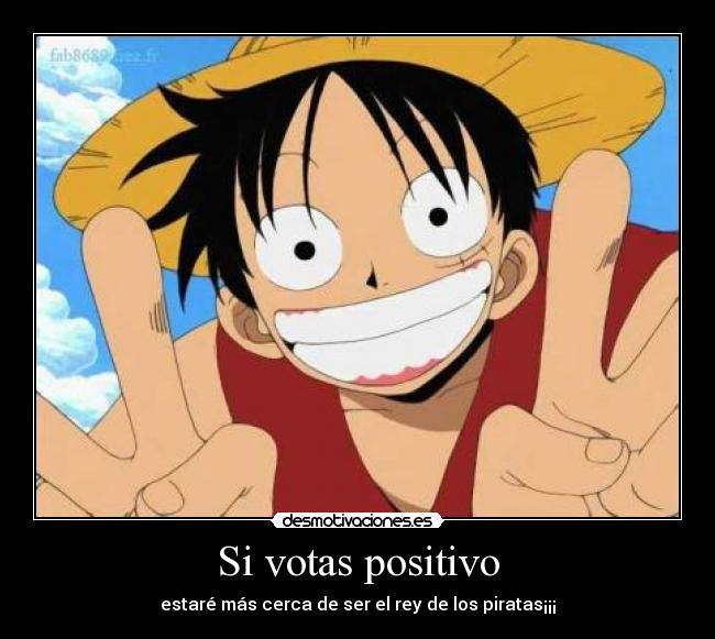 carteles luffy desmotivaciones