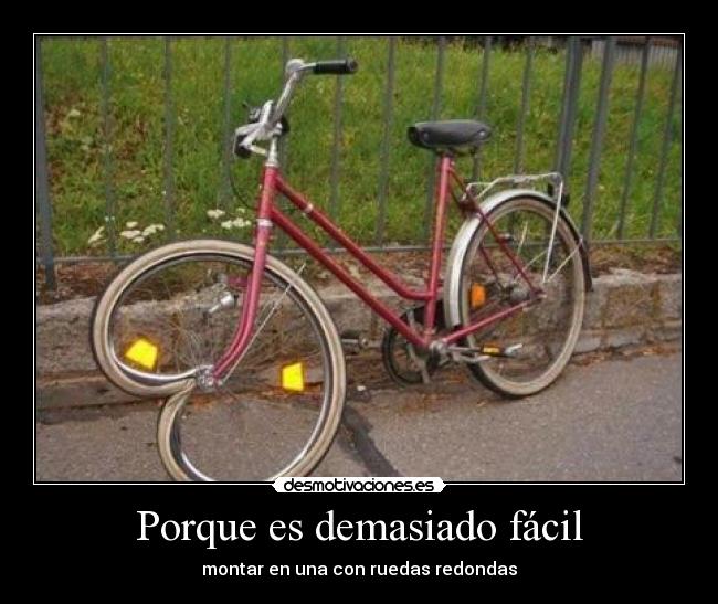 carteles bici desmotivaciones