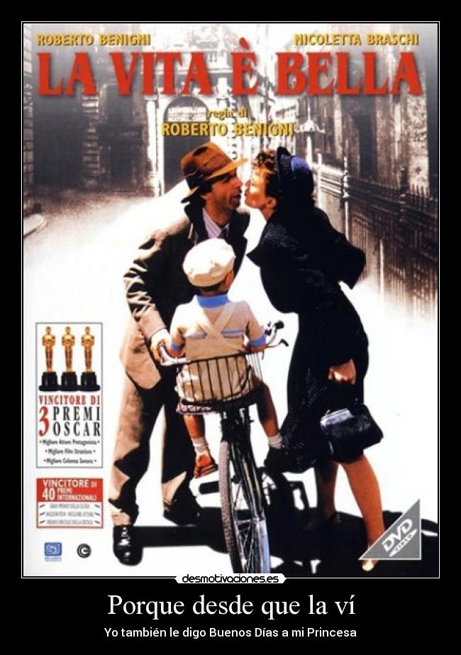 Porque desde que la ví - 