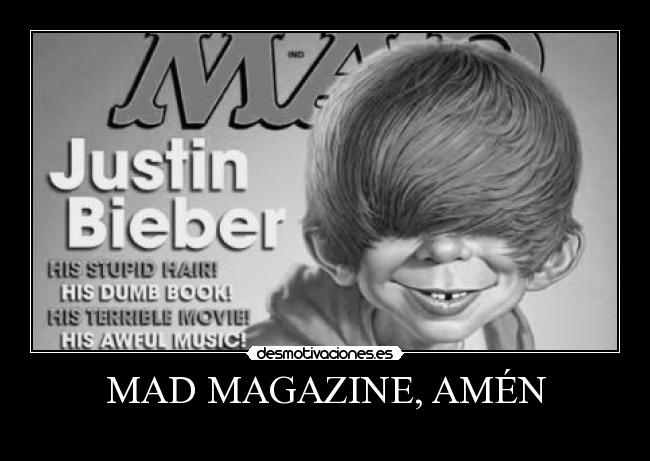 MAD MAGAZINE, AMÉN -