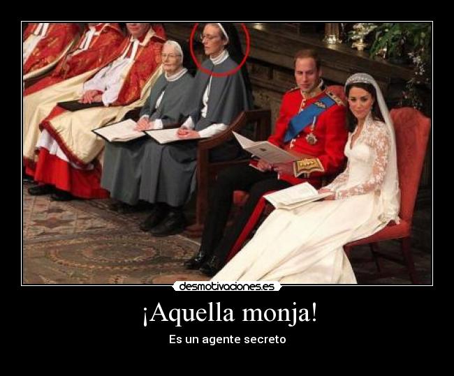 ¡Aquella monja! -