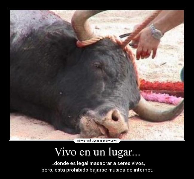 Vivo en un lugar... -