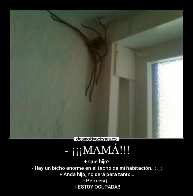 - ¡¡¡MAMÁ!!! - 