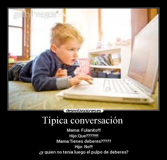 Típica conversación  - 