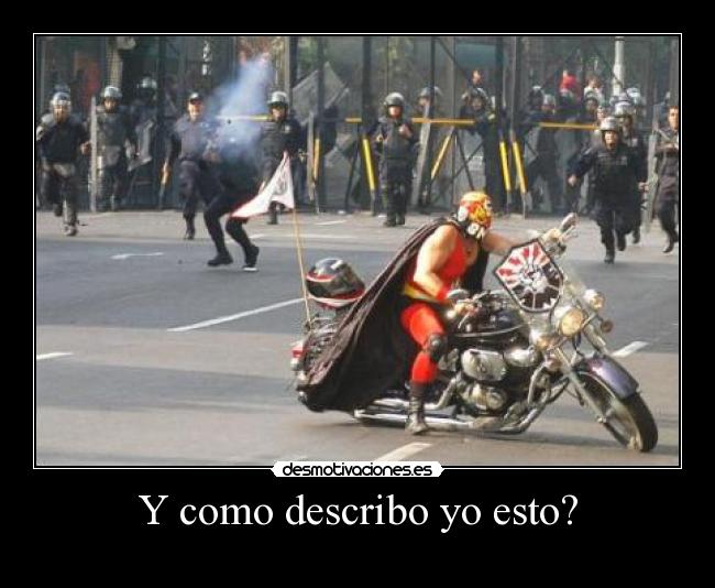 Y como describo yo esto? -