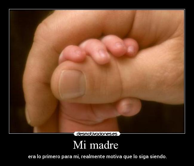 Mi madre -