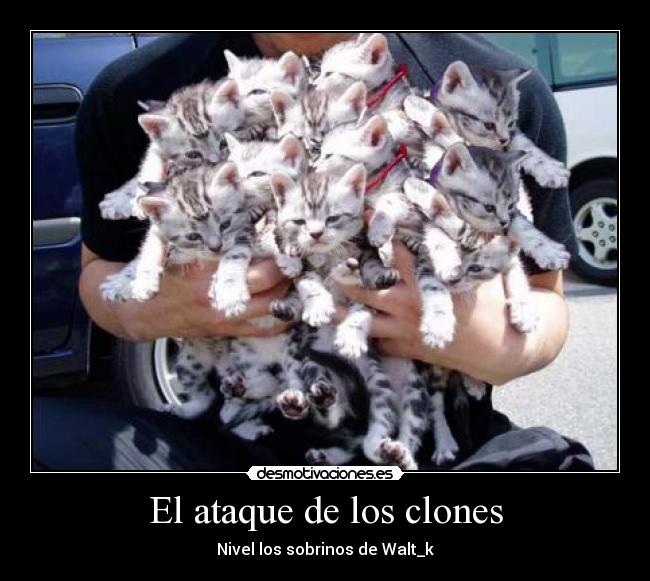 El ataque de los clones - 