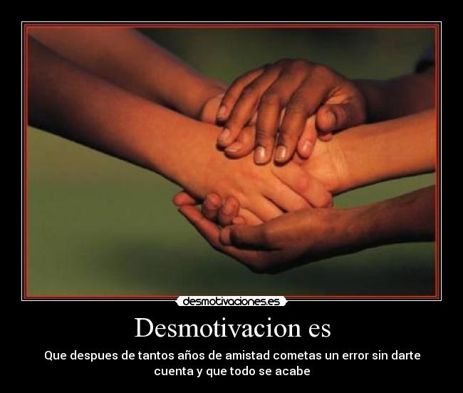 Desmotivacion es -
