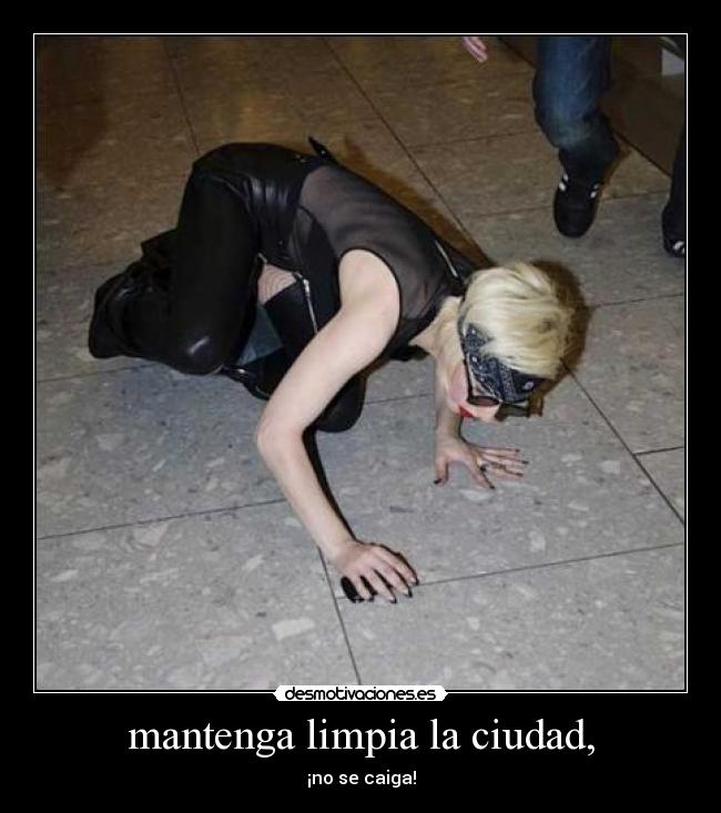 mantenga limpia la ciudad, - 