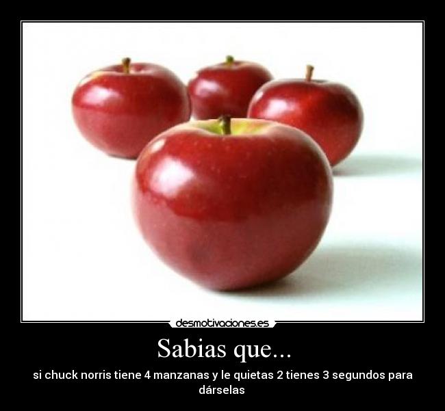 Sabias que... -