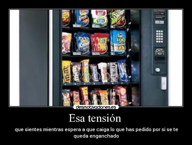 carteles maquina tension desmotivaciones