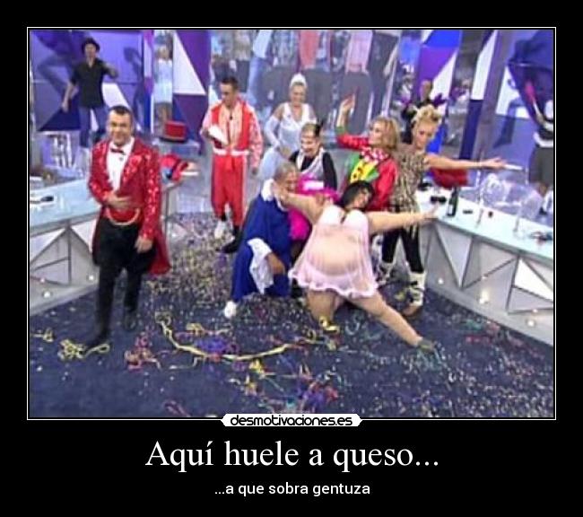 Aquí huele a queso... - 