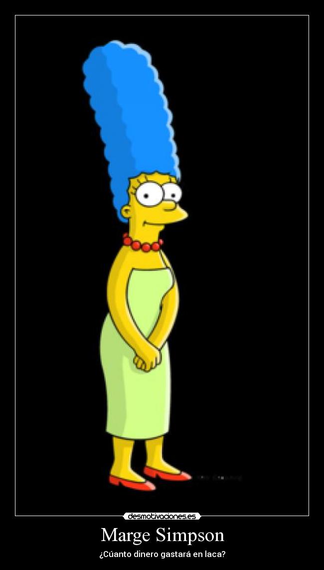 carteles marge simpson desmotivaciones