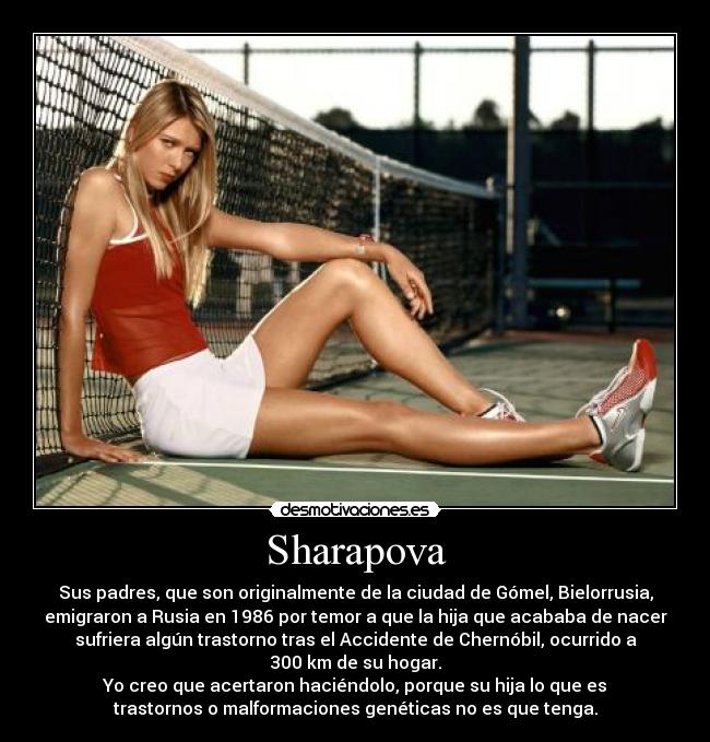 carteles sharapova chernobil desmotivaciones