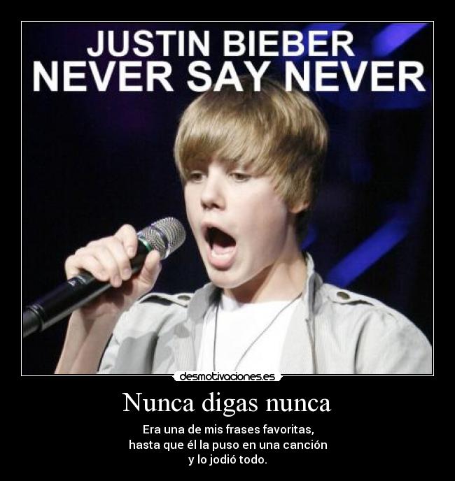Nunca digas nunca - 